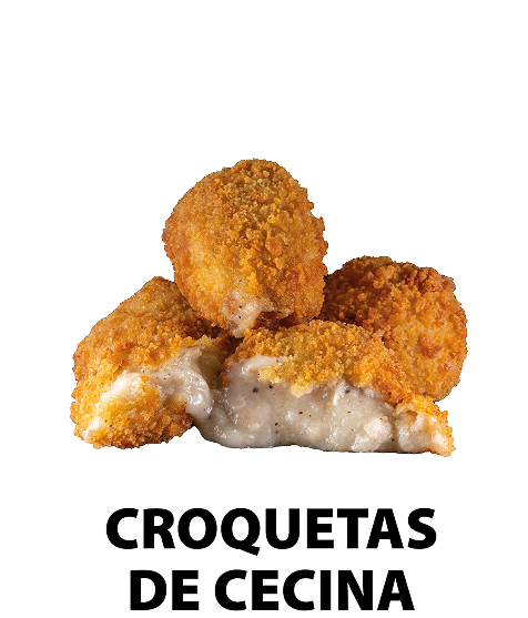 Imágenes de croquetas de cecina